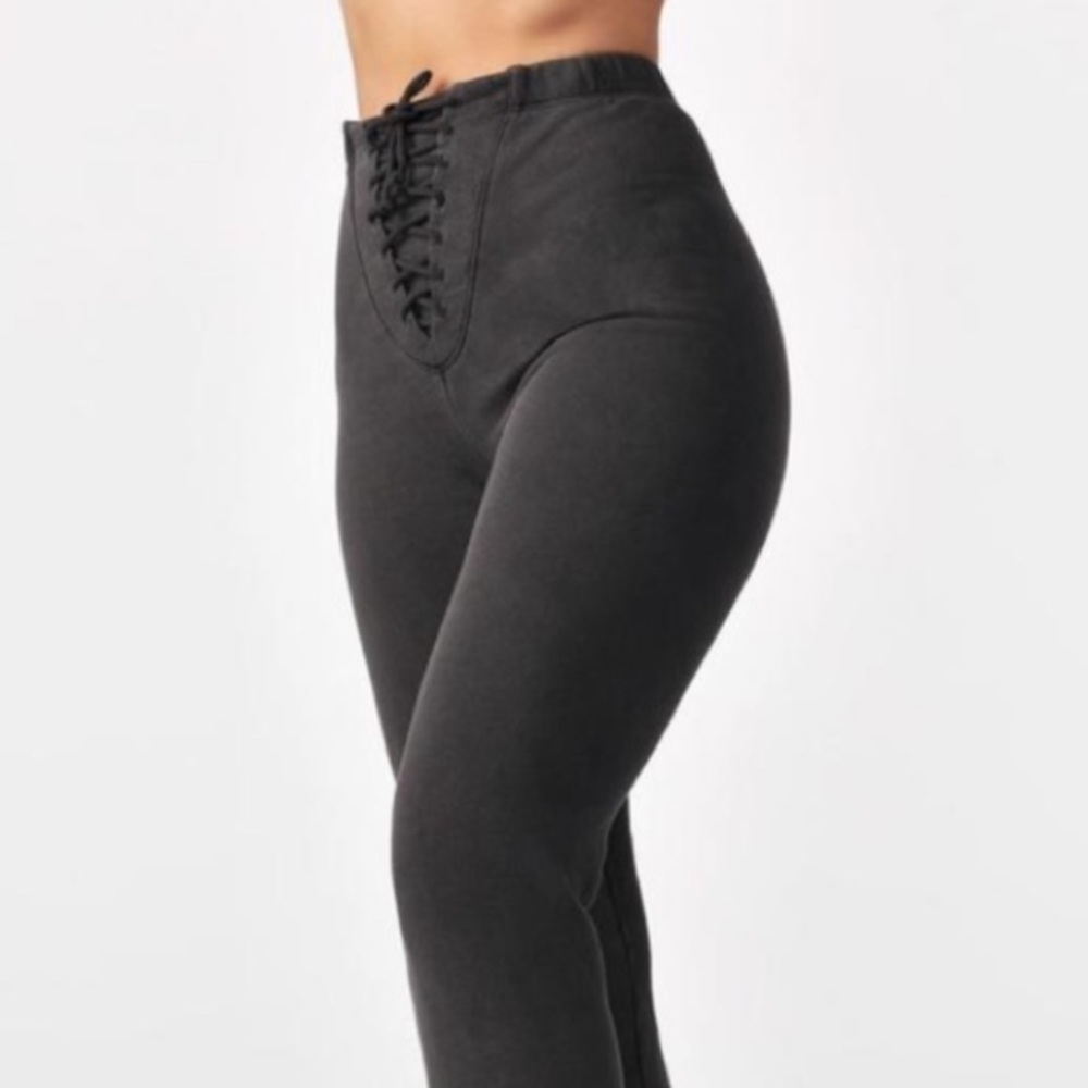 Joah Brown Lace Up Jogger